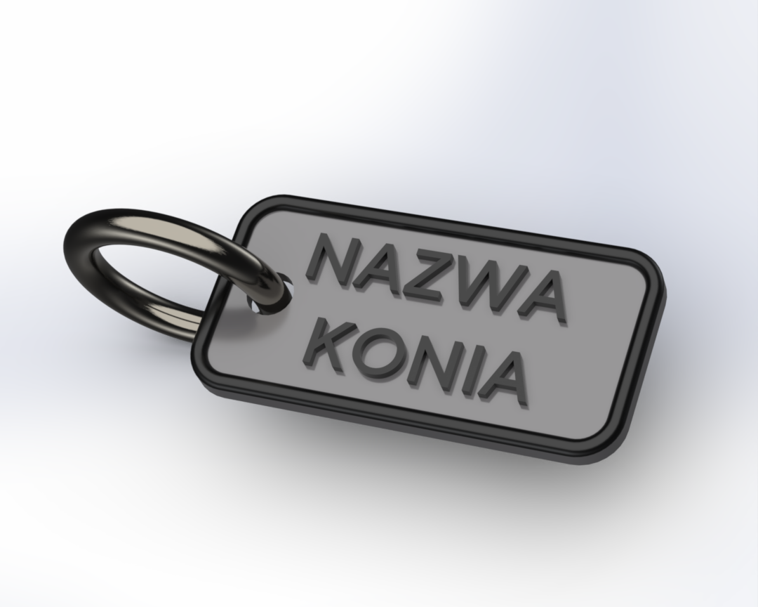 Personalizowana zawieszka na kantar LEVISTO