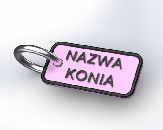 Personalizowana zawieszka na kantar LEVISTO